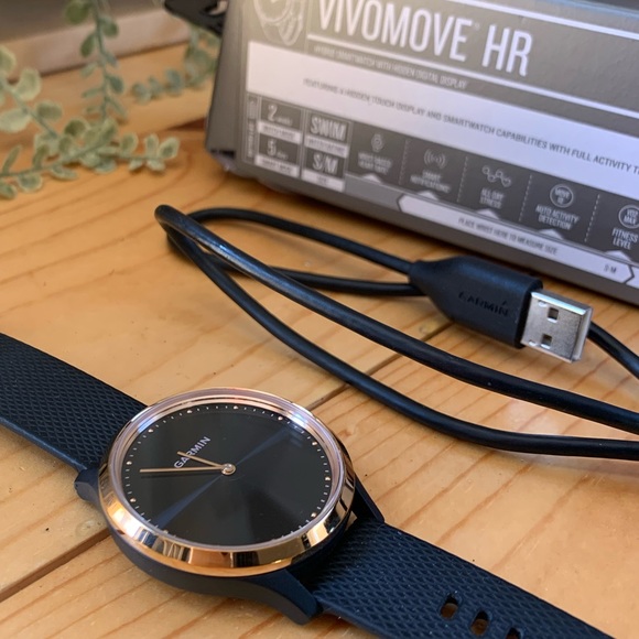 Garmin Accessories - Garmin Vívomove HR Hybrid Smartwatch